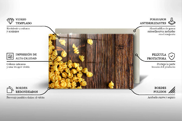 Osłona płyty indukcyjnej Makaron na stole