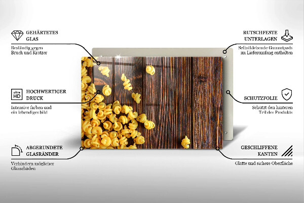 Osłona płyty indukcyjnej Makaron na stole