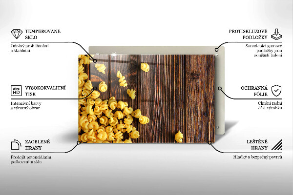 Osłona płyty indukcyjnej Makaron na stole