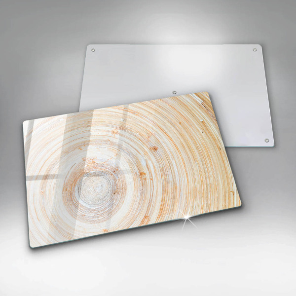 Osłona płyty indukcyjnej Tekstura drewna
