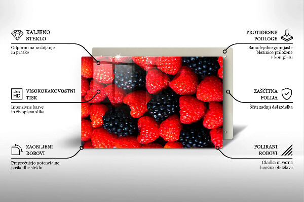 Osłona płyty indukcyjnej Maliny i jeżyny