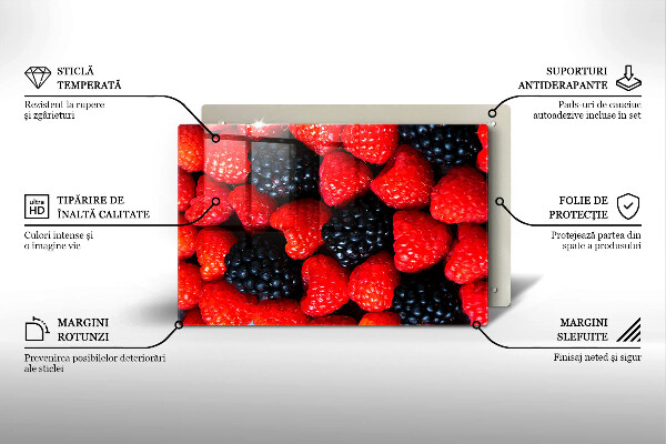 Osłona płyty indukcyjnej Maliny i jeżyny