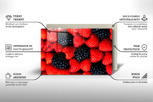 Osłona płyty indukcyjnej Maliny i jeżyny