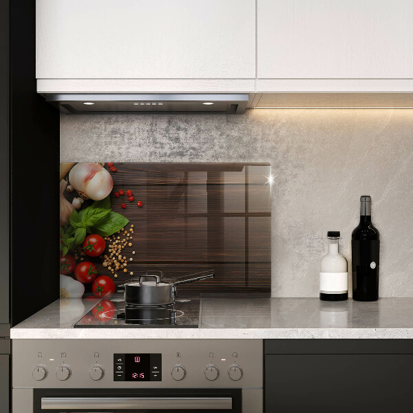 Osłona płyty indukcyjnej Warzywa na stole