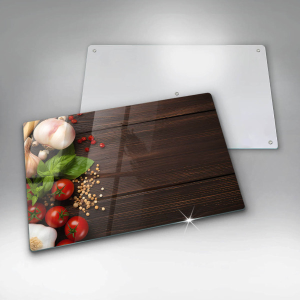 Osłona płyty indukcyjnej Warzywa na stole