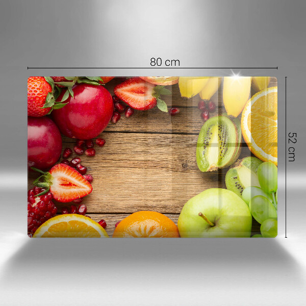 Osłona płyty indukcyjnej Świeże owoce