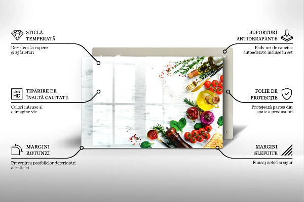 Osłona płyty indukcyjnej Warzywa i przyprawy