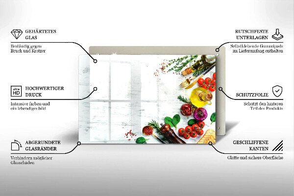 Osłona płyty indukcyjnej Warzywa i przyprawy
