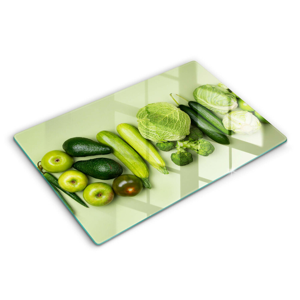 Osłona płyty indukcyjnej Zielone owoce i warzywa