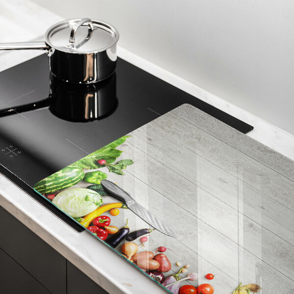 Osłona na płytę indukcyjną Warzywa na osłonach