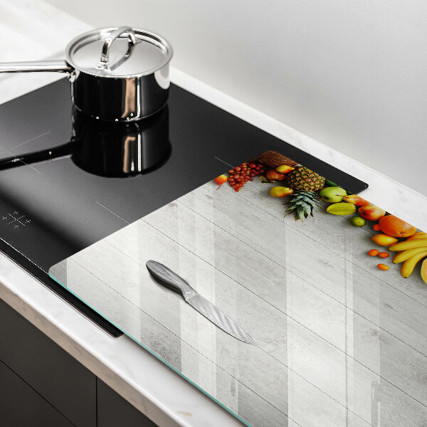 Osłona na płytę indukcyjną Owoce na osłonach