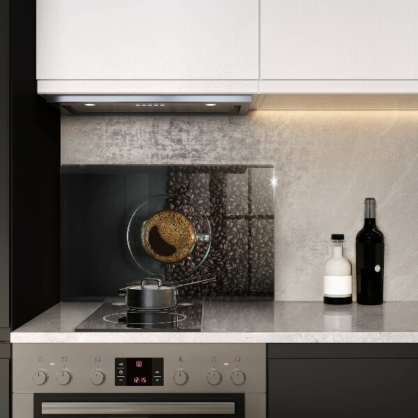 Osłona na płytę indukcyjną Kawa i ziarna