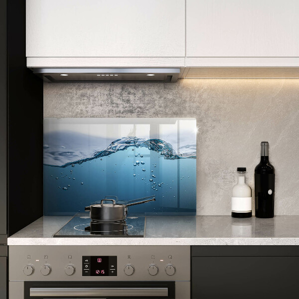 Osłona na płytę indukcyjną Błękitna woda