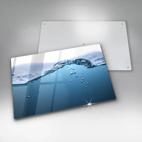 Osłona na płytę indukcyjną Błękitna woda