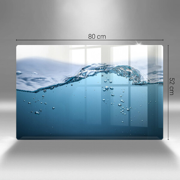 Osłona na płytę indukcyjną Błękitna woda