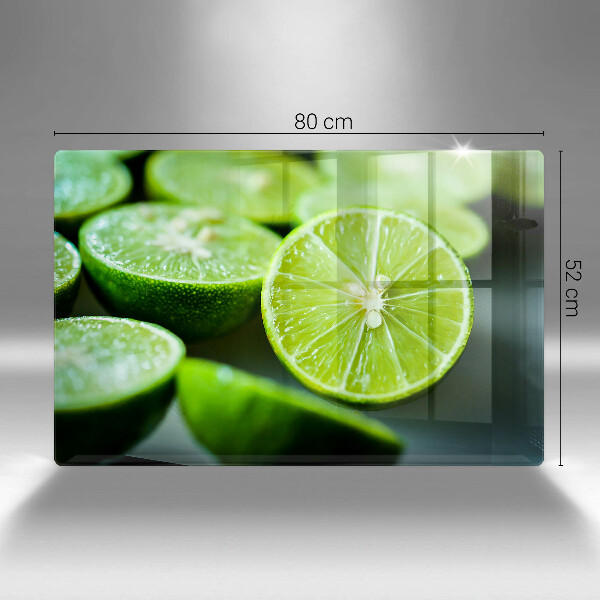 Osłona na płytę indukcyjną Cytrusy limonki