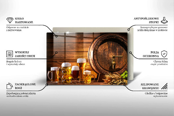 Osłona płyty indukcyjnej Beczka piwa
