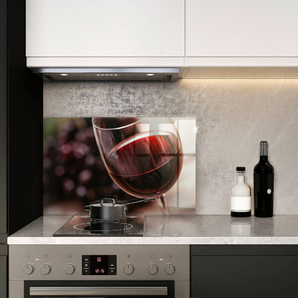 Osłona płyty indukcyjnej Kieliszek czerwonego wina