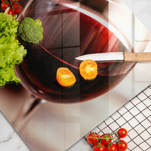 Osłona płyty indukcyjnej Kieliszek czerwonego wina