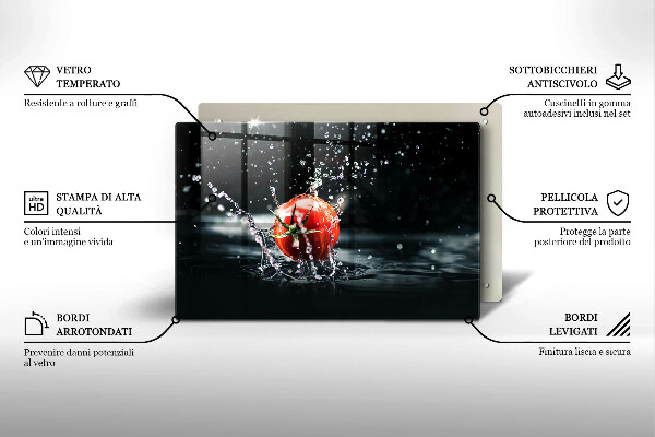 Osłona płyty indukcyjnej Pomidor w wodzie