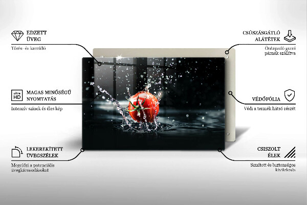 Osłona płyty indukcyjnej Pomidor w wodzie