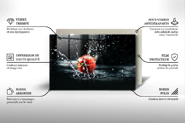 Osłona płyty indukcyjnej Pomidor w wodzie