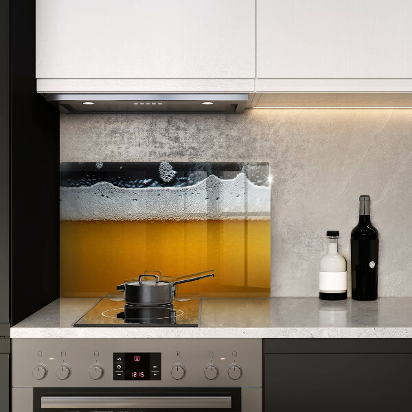 Osłona płyty indukcyjnej Napój piwo piana