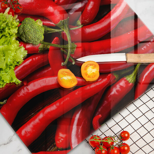 Osłona płyty indukcyjnej Ostre chili papryki