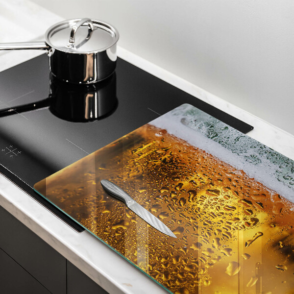 Osłona płyty indukcyjnej Mokra szklanka piwa