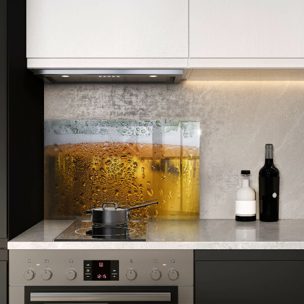 Osłona płyty indukcyjnej Mokra szklanka piwa