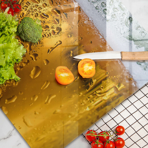 Osłona płyty indukcyjnej Mokra szklanka piwa