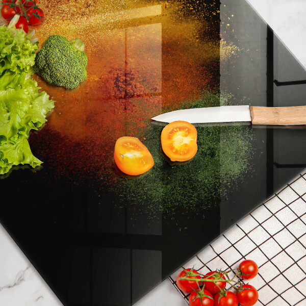 Osłona płyty indukcyjnej Kolorowe przyprawy