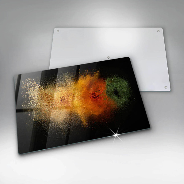 Osłona płyty indukcyjnej Kolorowe przyprawy