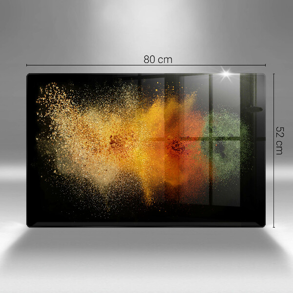 Osłona płyty indukcyjnej Kolorowe przyprawy