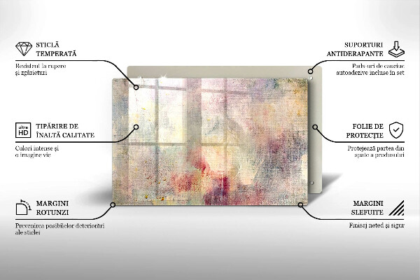 Osłona na płytę indukcyjną Tło tekstura farb