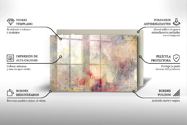 Osłona na płytę indukcyjną Tło tekstura farb