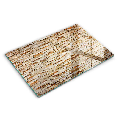 Osłona na płytę indukcyjną Tekstura ozdobne kamienie