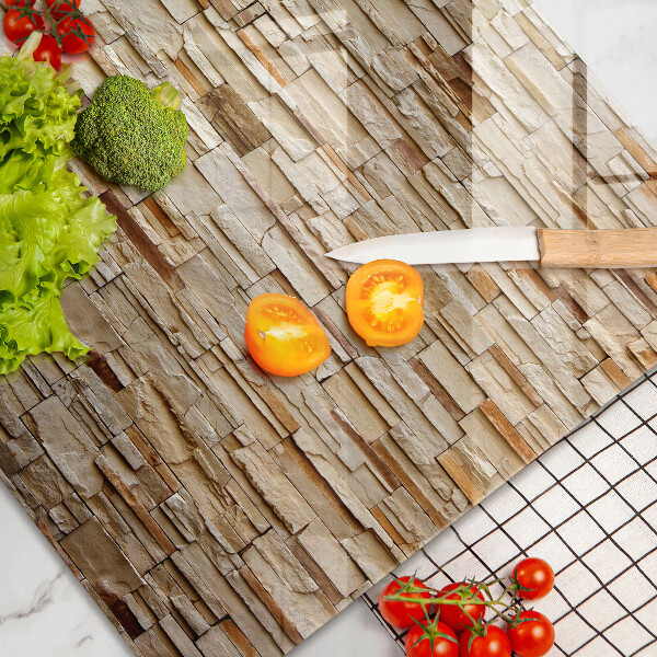 Osłona na płytę indukcyjną Tekstura ozdobne kamienie