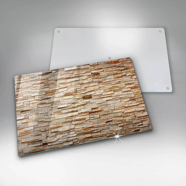 Osłona na płytę indukcyjną Tekstura ozdobne kamienie