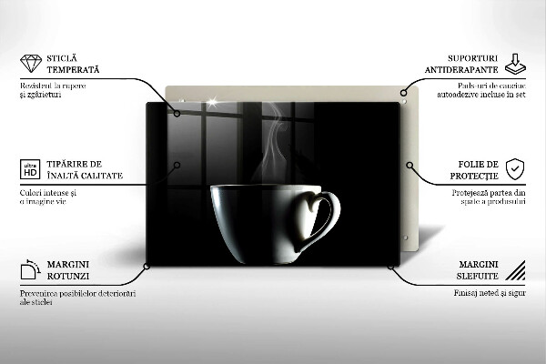 Osłona na płytę indukcyjną Filiżanka herbaty