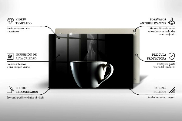 Osłona na płytę indukcyjną Filiżanka herbaty