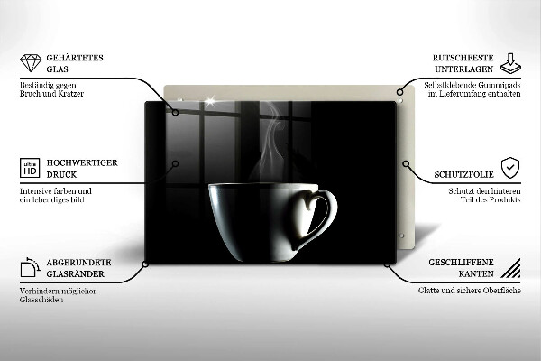 Osłona na płytę indukcyjną Filiżanka herbaty