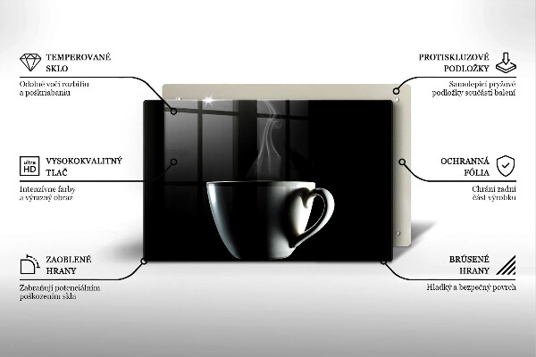 Osłona na płytę indukcyjną Filiżanka herbaty