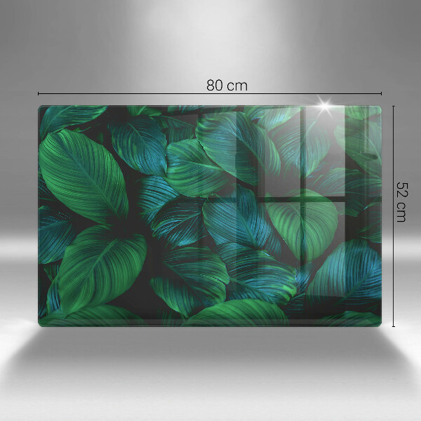 Osłona na ścianę do kuchni Dżungla liście