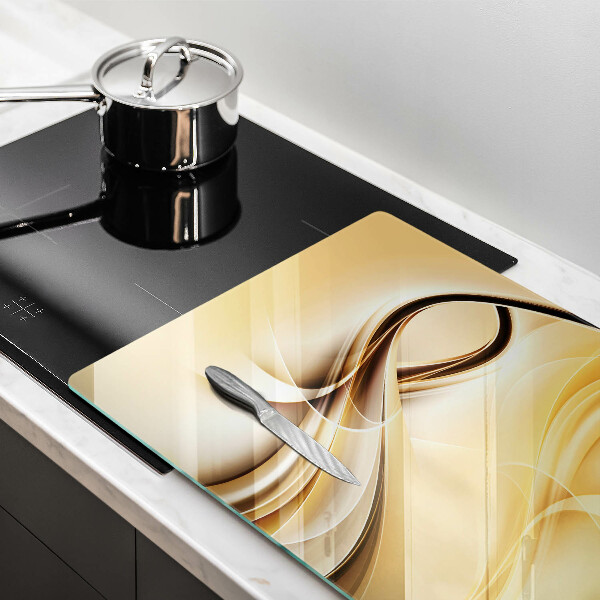 Osłona na płytę indukcyjną Abstrakcja dym