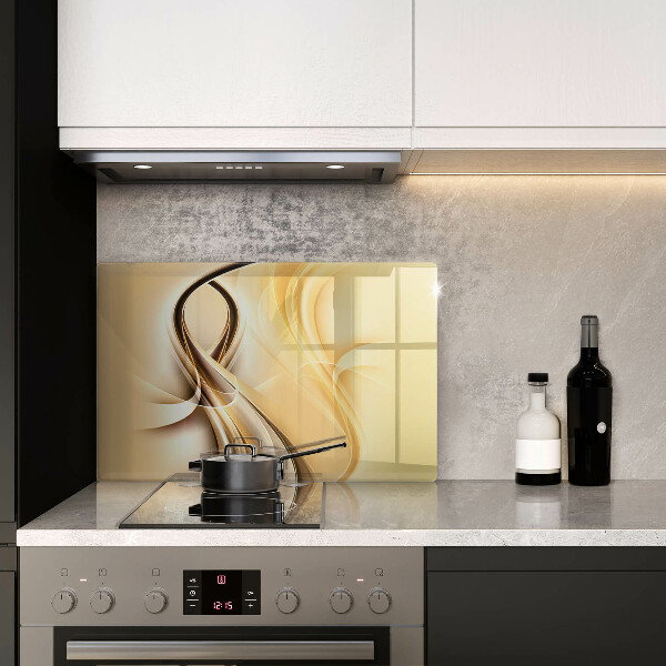 Osłona na płytę indukcyjną Abstrakcja dym