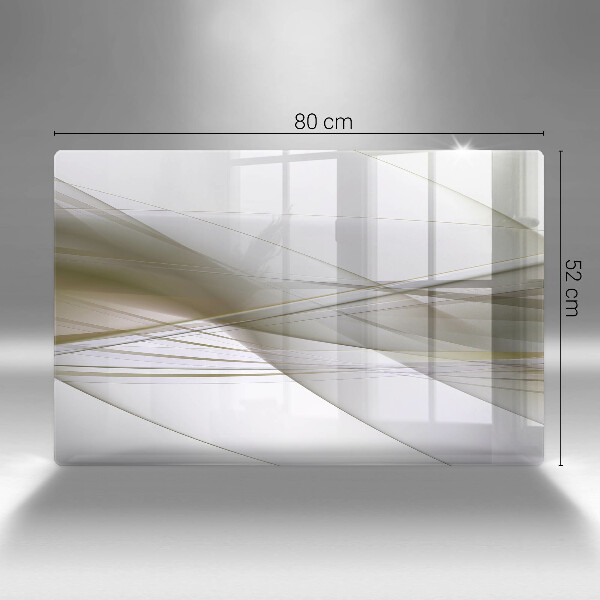 Osłona na płytę indukcyjną Abstrakcja linie design