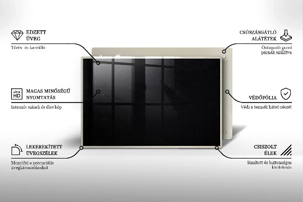 Osłona na płytę indukcyjną Tablica kredowa