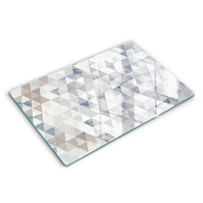 Osłona na płytę indukcyjną Wzór trójkąty