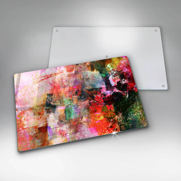 Osłona na płytę indukcyjną Abstrakcja farby